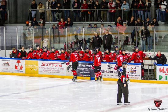 L'équipe des Diables Rouges de Valenciennes - Hockey sur glace Division 1 (VHHC)