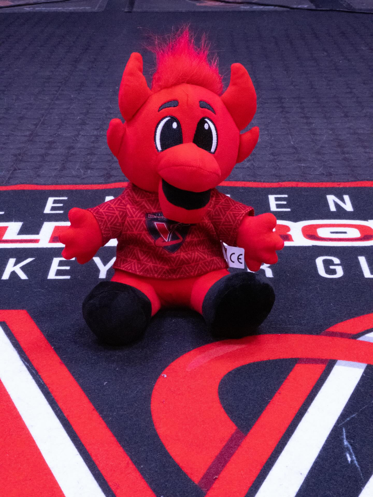 Diabolito , la peluche des Diables Rouges